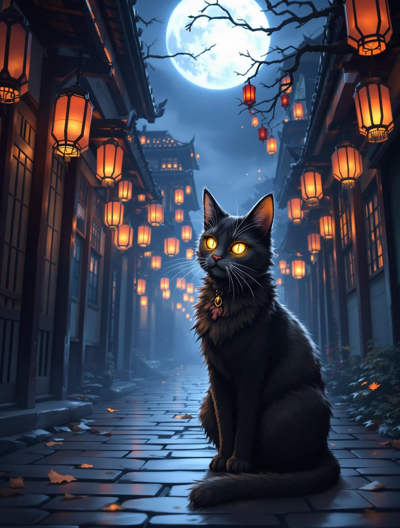 AI魔改 - 灵猫异闻录 第16集 - 午夜钟声
